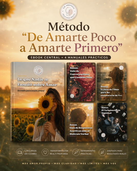 Método De Amarte Poco a Amarte Primero